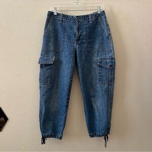 Gloria Vanderbilt Vintage Denim Cargo Pants